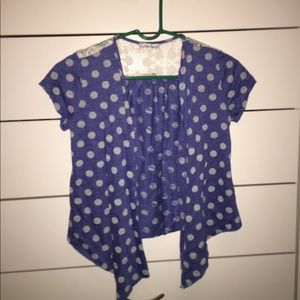 short sleeve cardigan